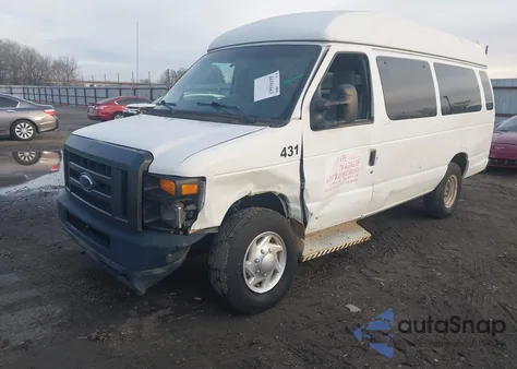 2012 Ford E-350 Super Duty Commercial из США, поврежденный, VIN 1FTSS3EL2CDA18276